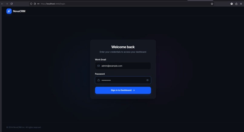 NovaCRM - AI powered smart sales platform – screenshot 1