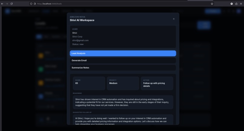 NovaCRM - AI powered smart sales platform – screenshot 4