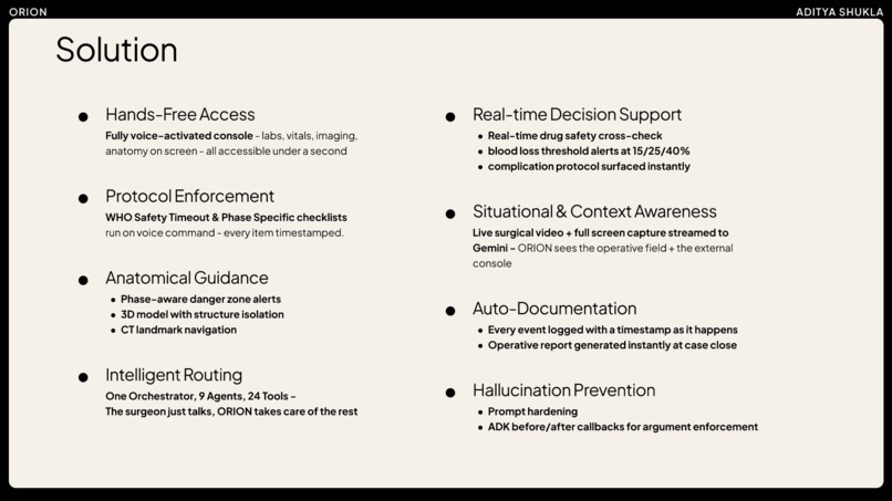 ORION - Operating Room Intelligent Orchestration Node – screenshot 11