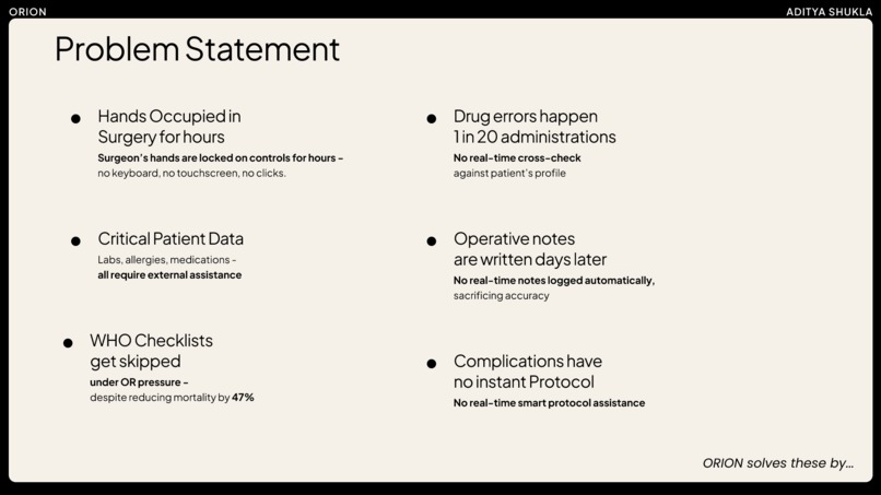 ORION - Operating Room Intelligent Orchestration Node – screenshot 10