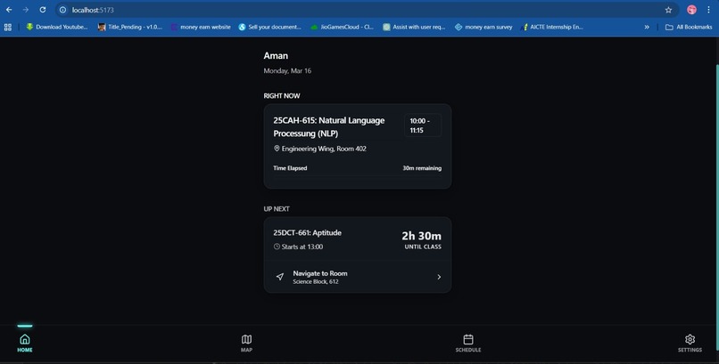 CAMPUS FLOW – screenshot 2