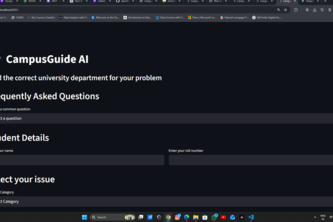 CAMPUSGUIDE-AI: AI based University Helpdesk System