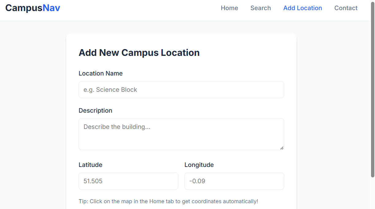 campus navigation | Devpost