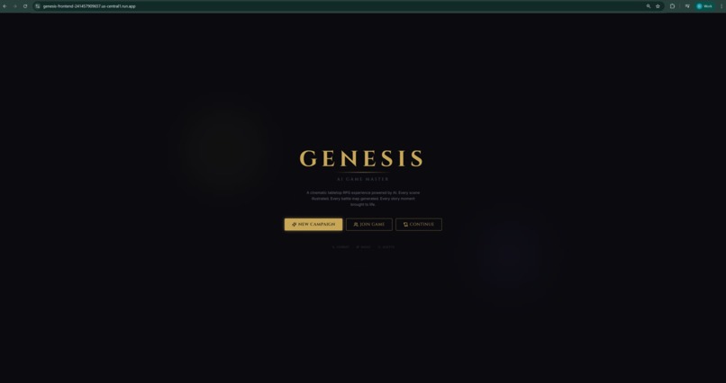 Genesis – screenshot 1