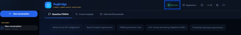 RegBridge: dual-collection RAG — FINMA & private docs – screenshot 10