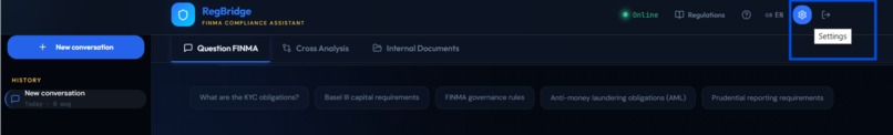 RegBridge: dual-collection RAG — FINMA & private docs – screenshot 16