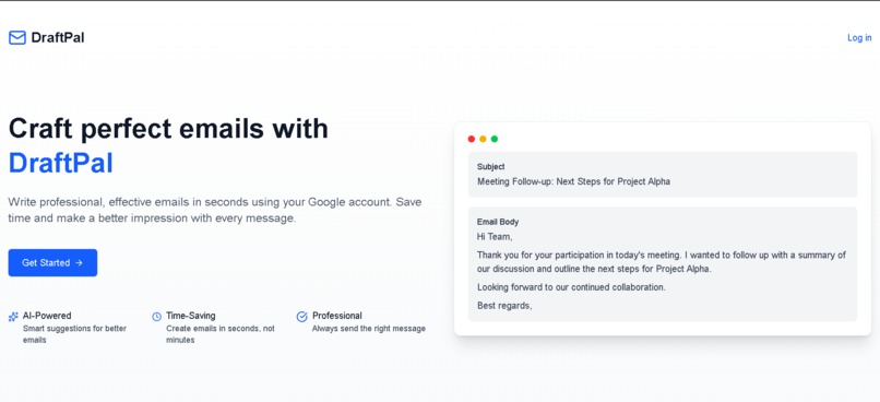 Draftpal – screenshot 1