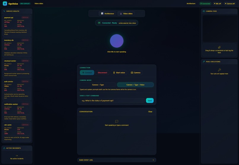 OpsVoice – screenshot 2