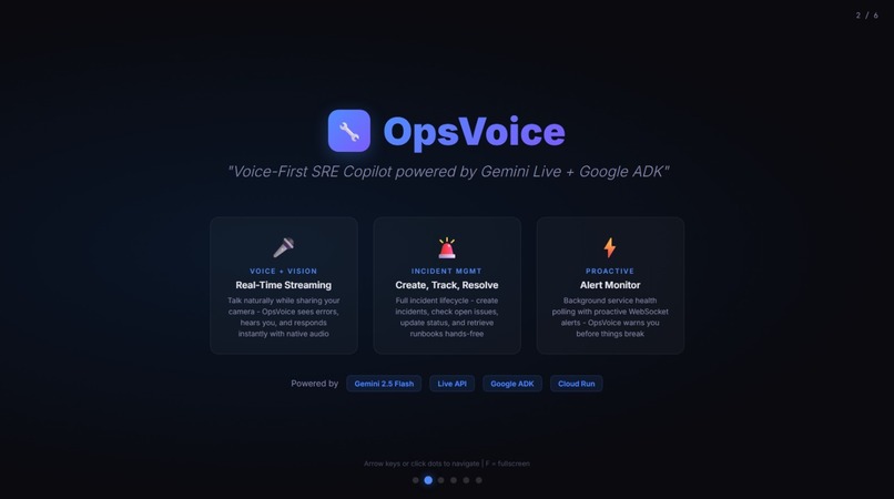 OpsVoice – screenshot 3