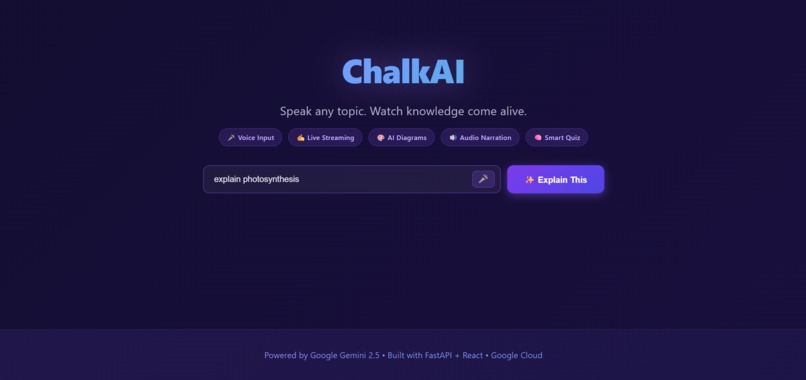 ChalkAI – screenshot 1