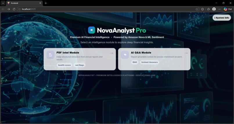 AI Financial Research Agent – screenshot 1