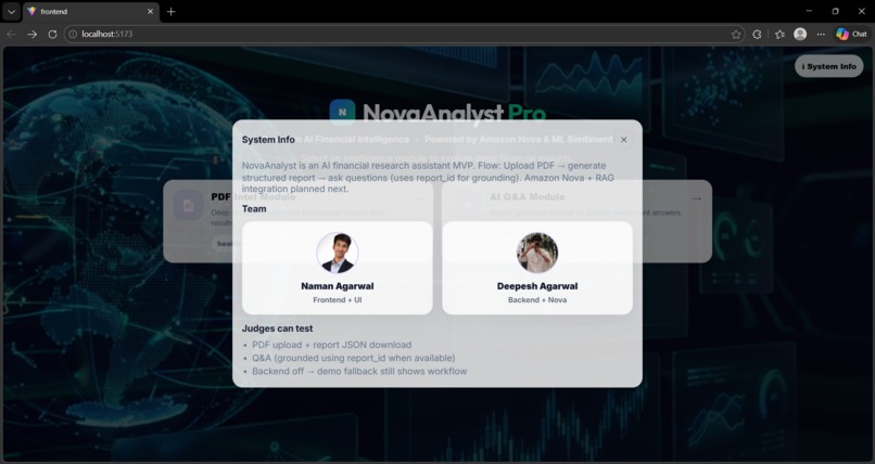 AI Financial Research Agent – screenshot 2