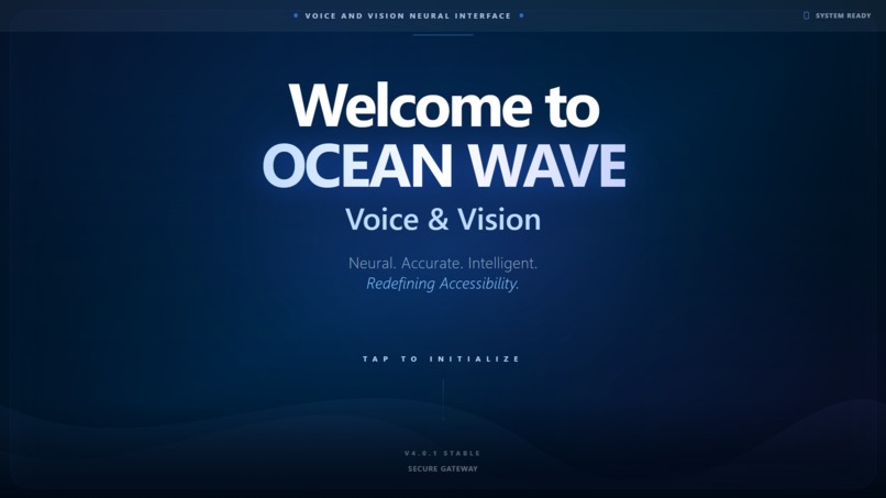 OCEAN WAVE Voice X vision – screenshot 1