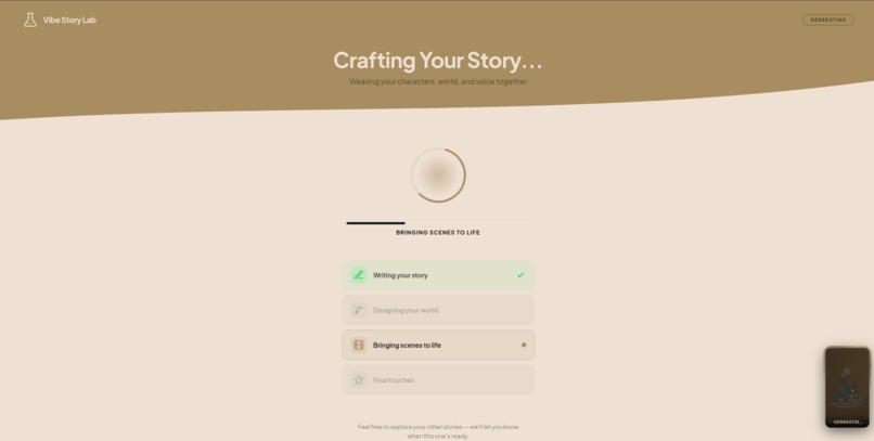 VibeStory – screenshot 1