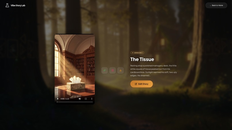 VibeStory – screenshot 3
