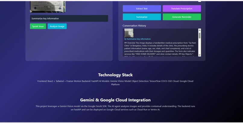 AI LifeLens – Multimodal Vision Assistant – screenshot 1
