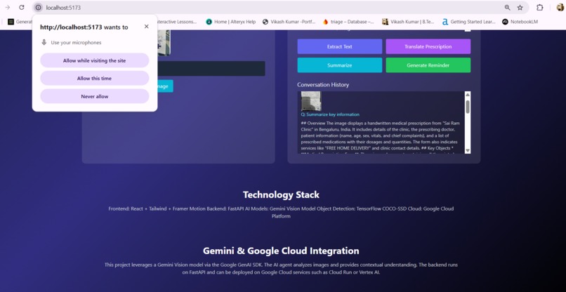 AI LifeLens – Multimodal Vision Assistant – screenshot 4