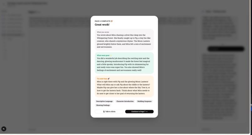 Alicia Storybook – screenshot 1