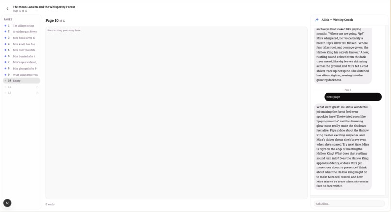 Alicia Storybook – screenshot 2