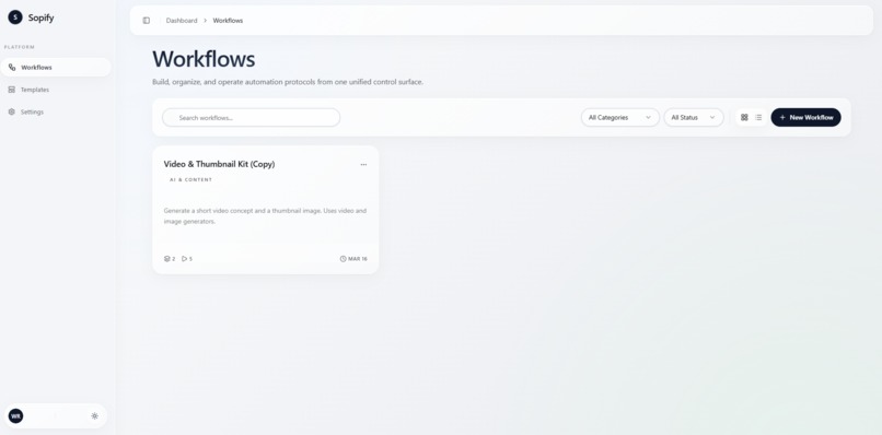 Sopify – screenshot 1