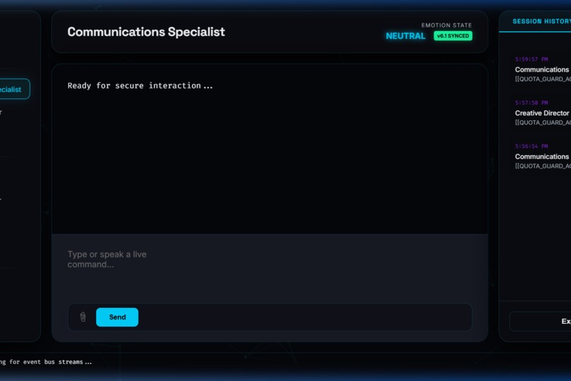 TriSense OS – screenshot 2