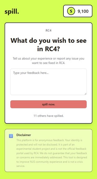 spill. – screenshot 1