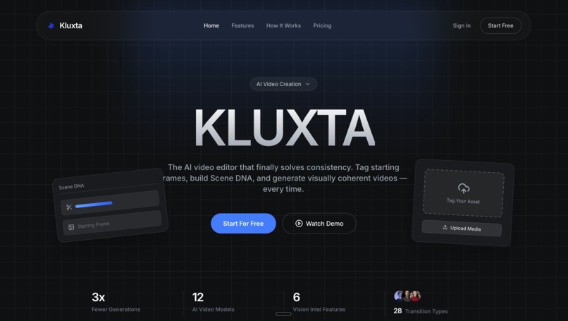 Kluxta – screenshot 1