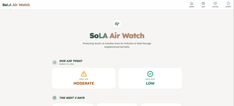 South Los Angeles Air Watch (App) – screenshot 8