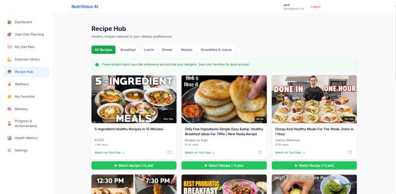 NutriVoice AI – screenshot 4