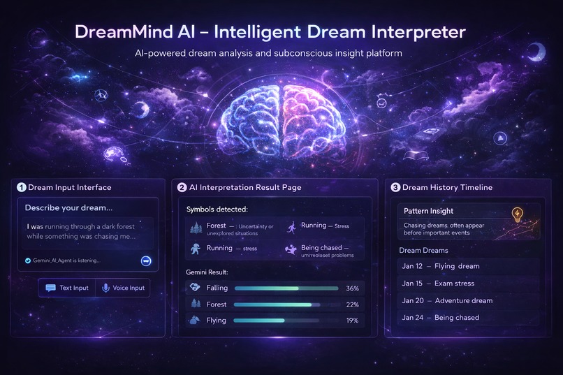 DreamMind AI – Intelligent Dream Interpreter – screenshot 1