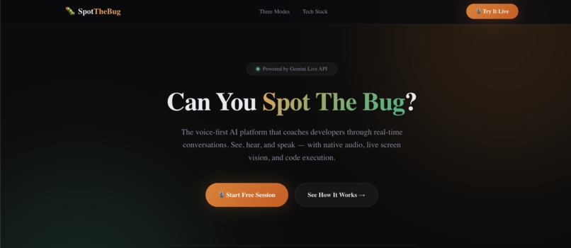 Spot The Bug | Devpost