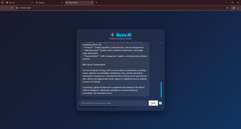 nova AI – screenshot 3