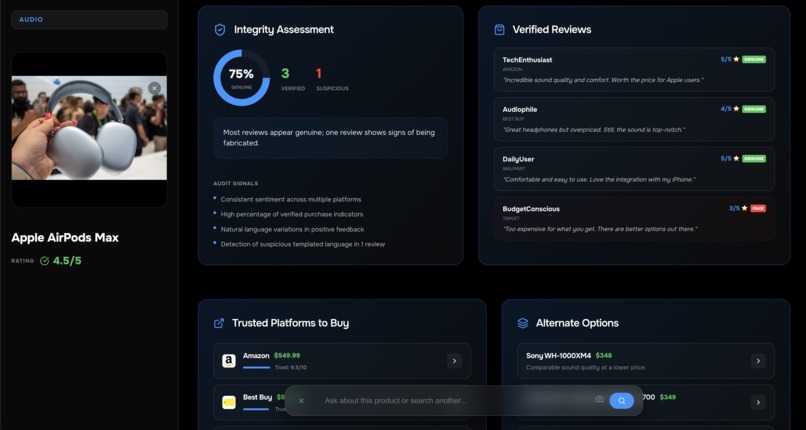 AI Visual Product Reviewer – screenshot 5