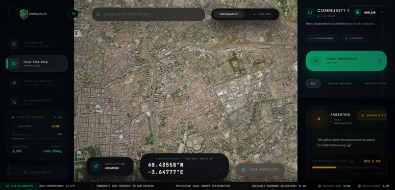 EcoEquity Agent: Live Geospatial AI for Climate Justice – screenshot 3