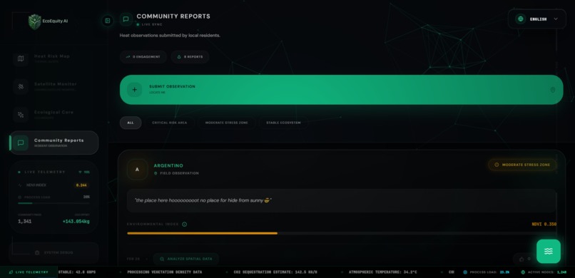 EcoEquity Agent: Live Geospatial AI for Climate Justice – screenshot 6