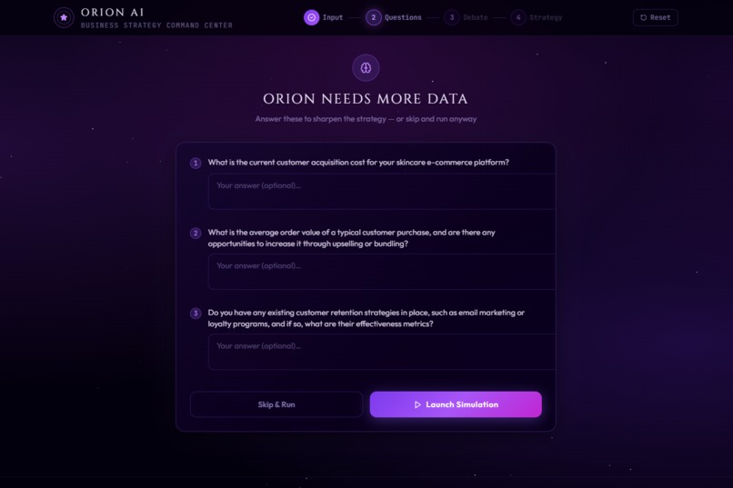 Orion AI – screenshot 2