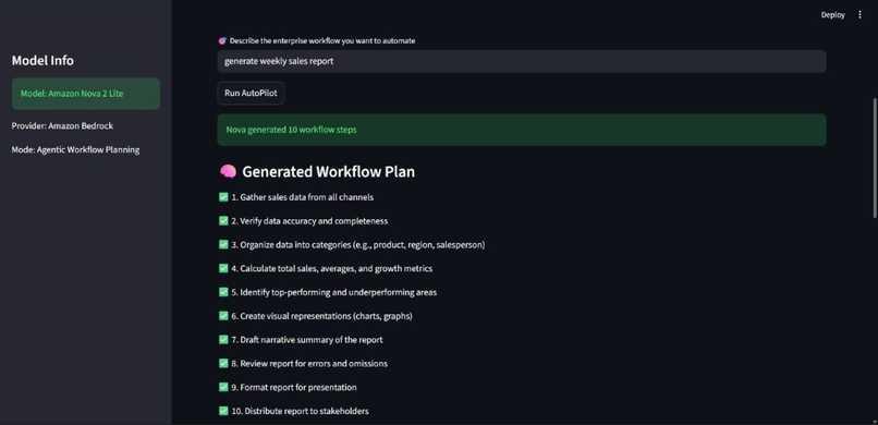 AutoPilot AI: Autonomous Enterprise Workflow Engine – screenshot 2