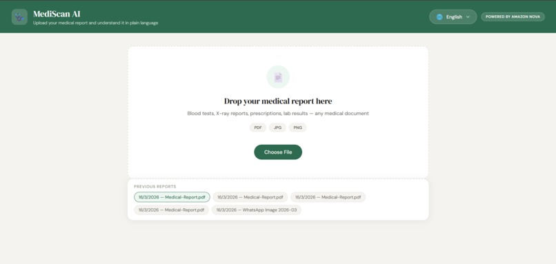 MediScan AI – screenshot 1