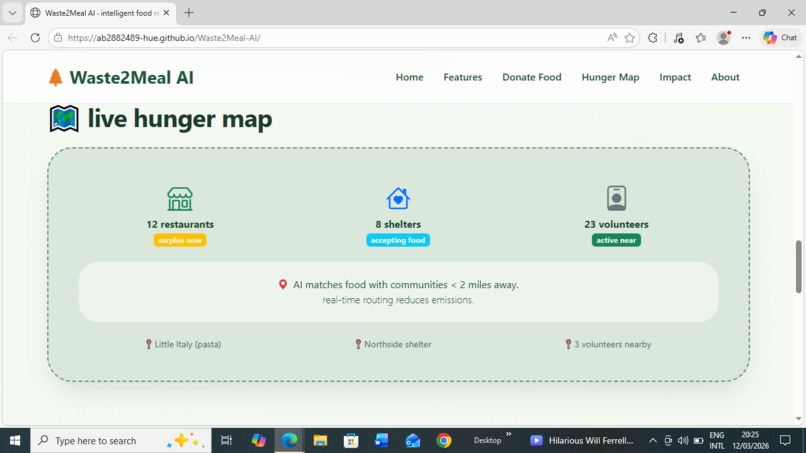Waste2Meal AI – screenshot 3