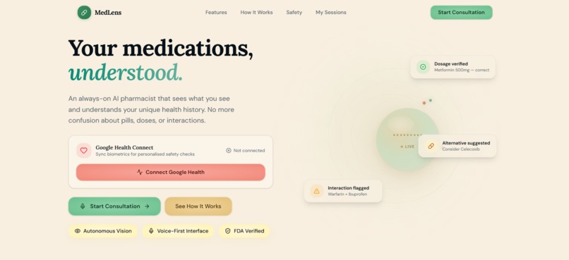 MedLens – screenshot 2