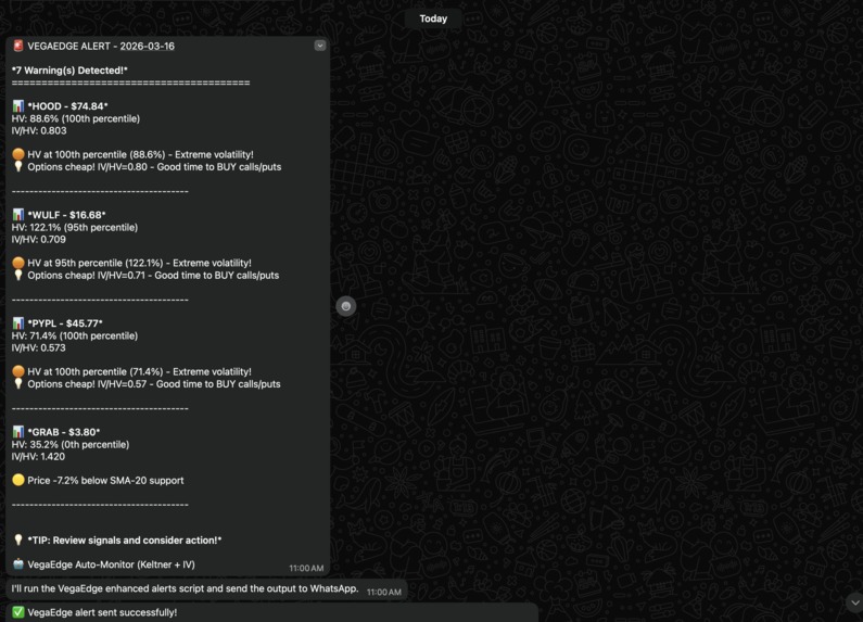 VegaEdge – screenshot 1