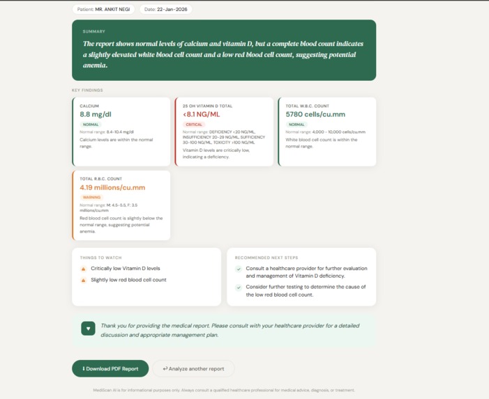 MediScan AI – screenshot 3