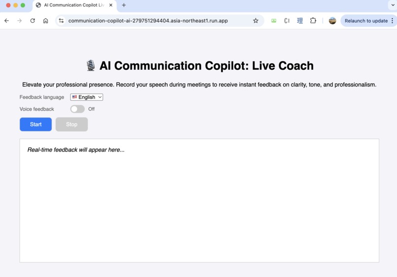 AI Communication Copilot – screenshot 1