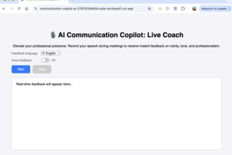 AI Communication Copilot | Devpost