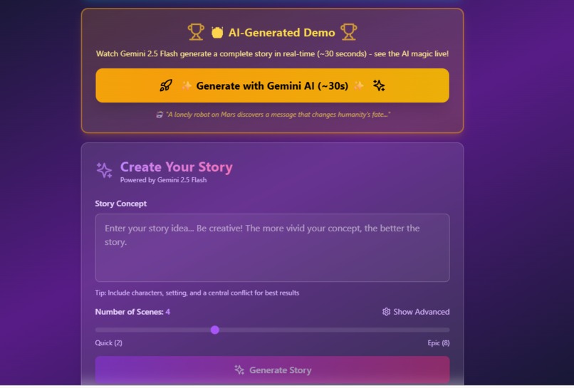 StoryWeaver AI – screenshot 2