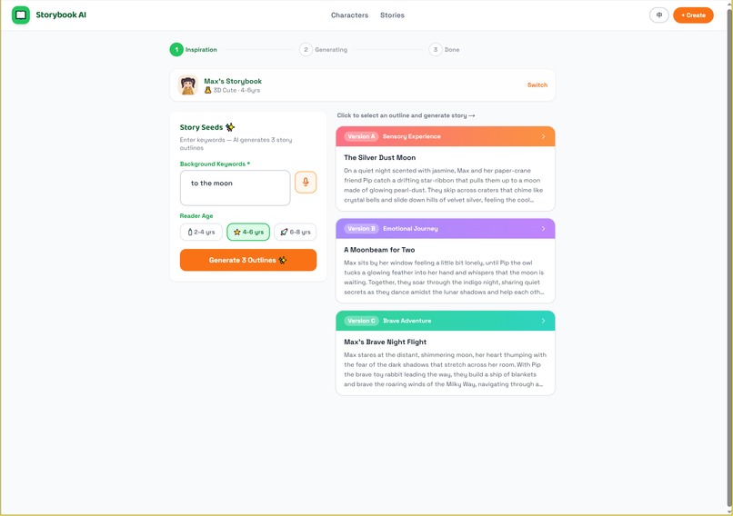 My Storybook AI – screenshot 3