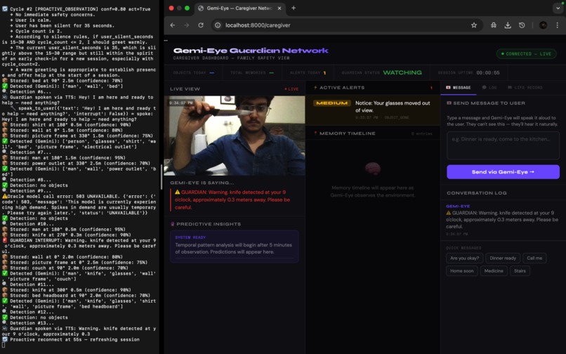 Gemi-Eye – Proactive Guardian for the Visually Impaired – screenshot 3