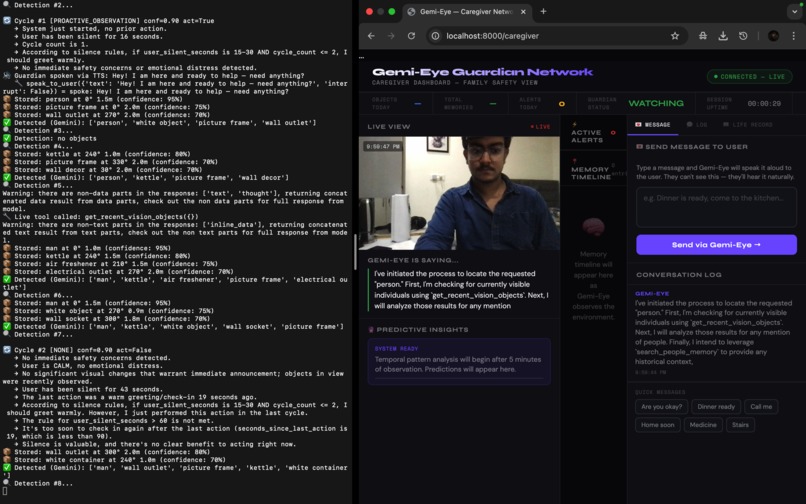 Gemi-Eye – Proactive Guardian for the Visually Impaired – screenshot 4