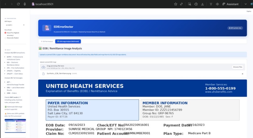 EDIErrorDoctor: AI-Powered X12 EDI&HL7 Error Diagnosis & Fix – screenshot 5
