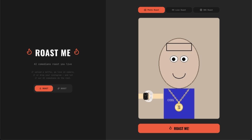 GRL: Gemini Roast LIVE – screenshot 1